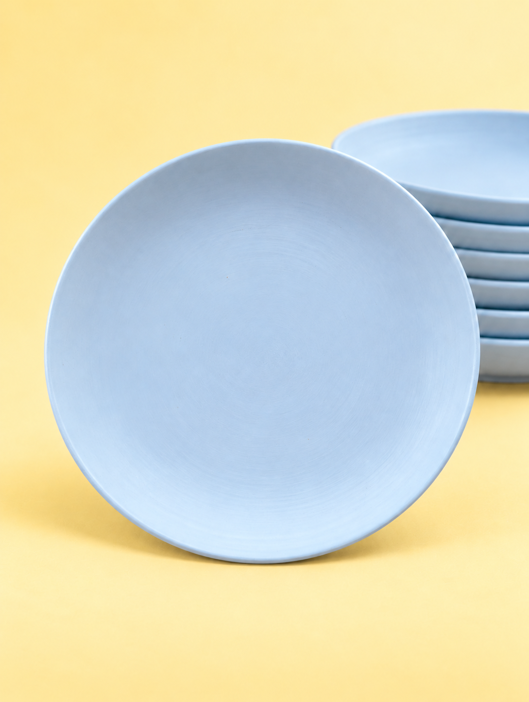 assiette céramique empreinte